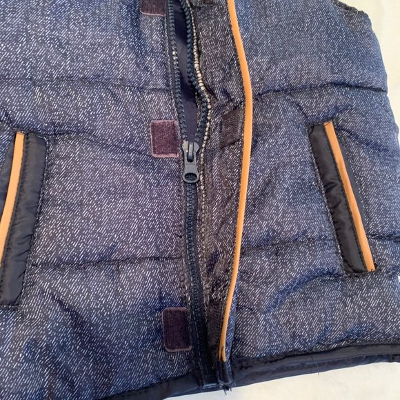 Boys Rock Navy Puffer Vest Size 3T - Picture 7 of 16